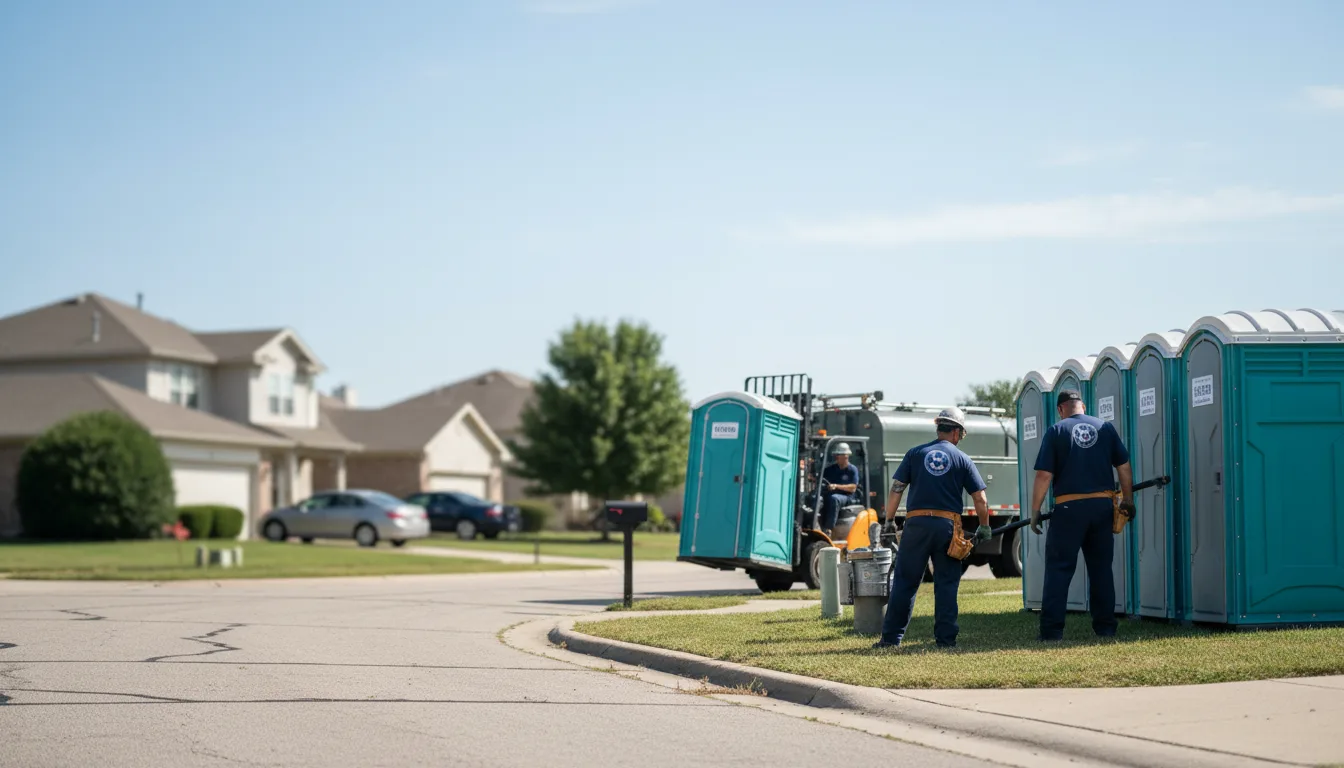 Porta Potty Rental in Visalia, CA near me